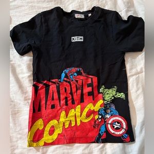 Toddler kith Marvel shirt